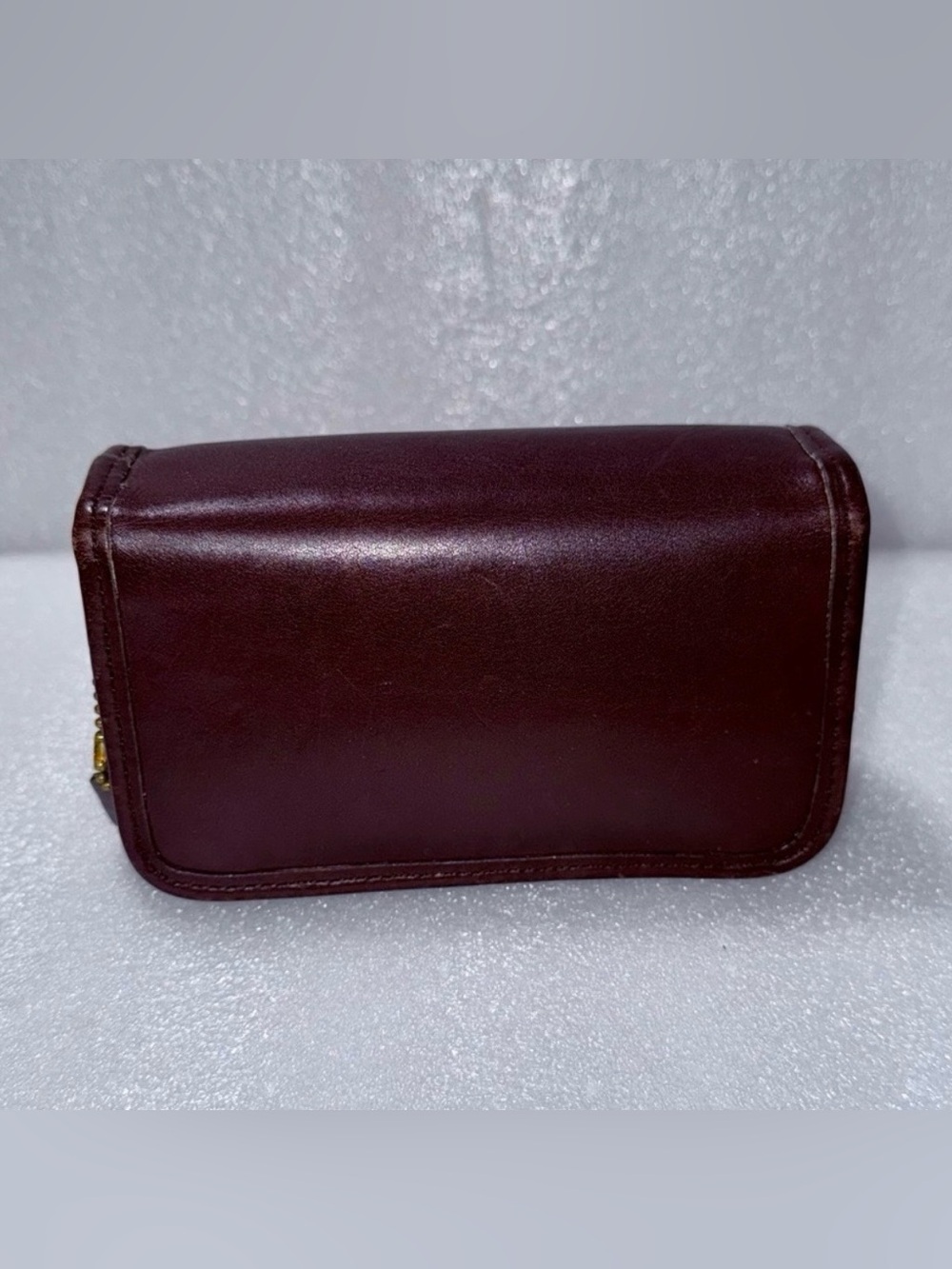 Vintage Coach Chubby Case in Mahogany Brown